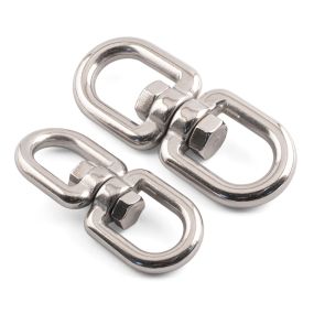 Eye and Eye Swivels - 316 / A4 Stainless Steel