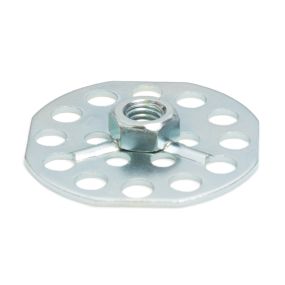 Hexagonal Nut on Octagonal Base Plate - Blind