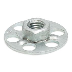 Hexagonal Nut on Round Base Plate - Blind