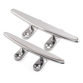 Low Flat Cleats - 316 / A4 Stainless Steel