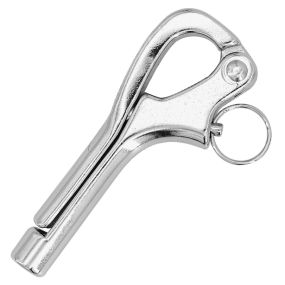 Pelican Snap Hooks With Internal Thread - 316 / A4 Stainless Steel