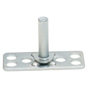 Plain Pin on Rectangular Base Plate