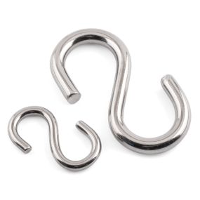 S Hooks - 316 / A4 Stainless Steel