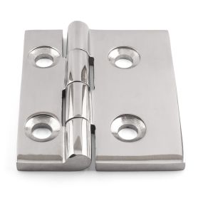Small Sided Square Hinge - 316 / A4 Stainless Steel
