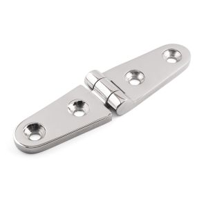Strap Hinge - 2 Holes - 316 / A4 Stainless Steel