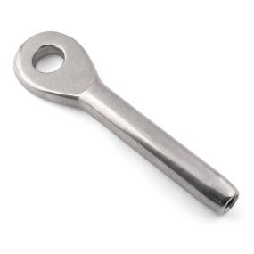 Wire Rope Swage Eye Terminals - 316 / A4 Stainless Steel