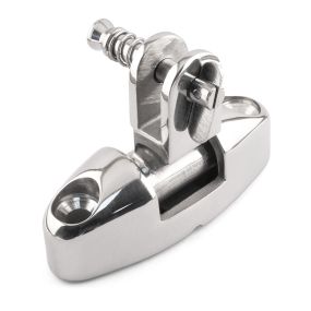 Universal Swivel Deck Hinge - Removable Pin - 316 / A4 Stainless Steel